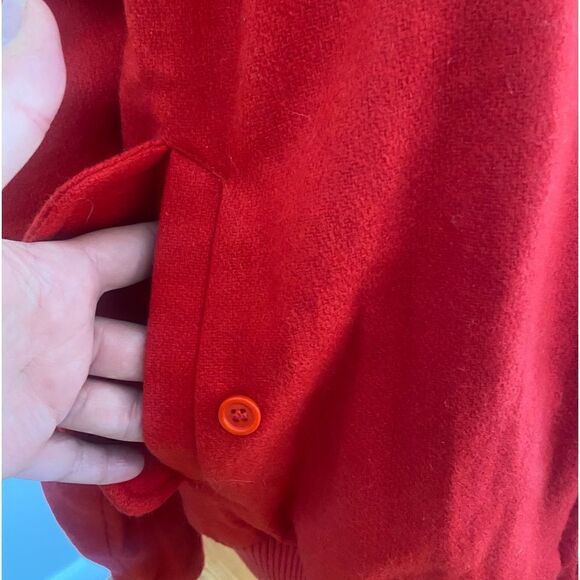 Rare Wool Fox Knapp Lined Jacket Size Large - Picture 4 of 15